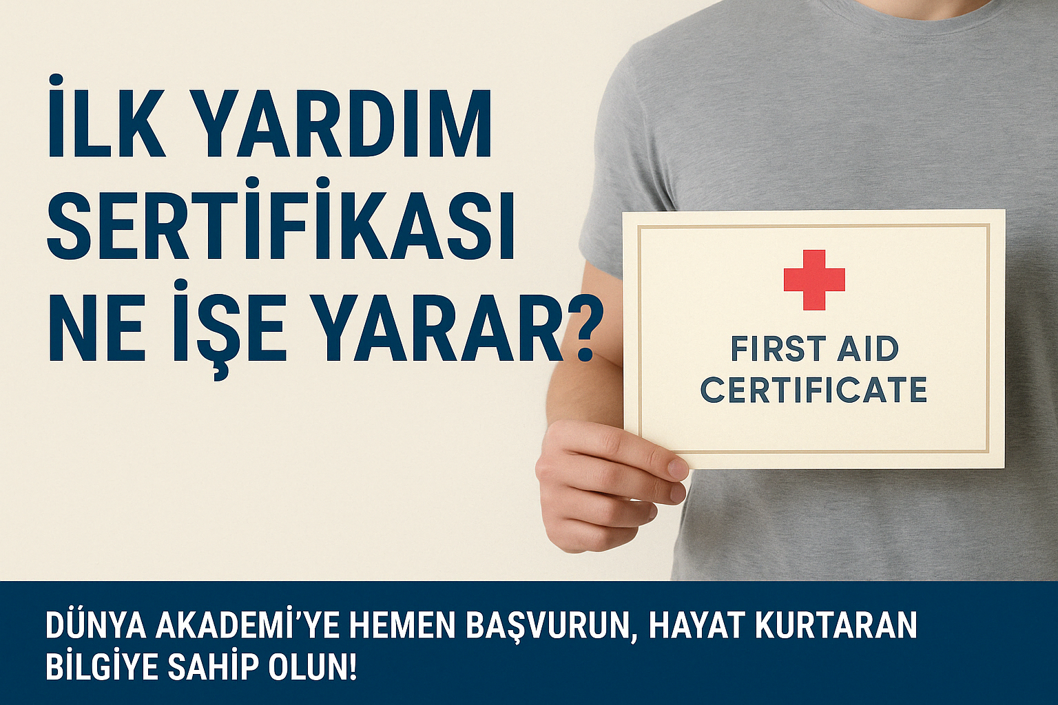 İlk Yardım Sertifikası Ne İşe Yarar?