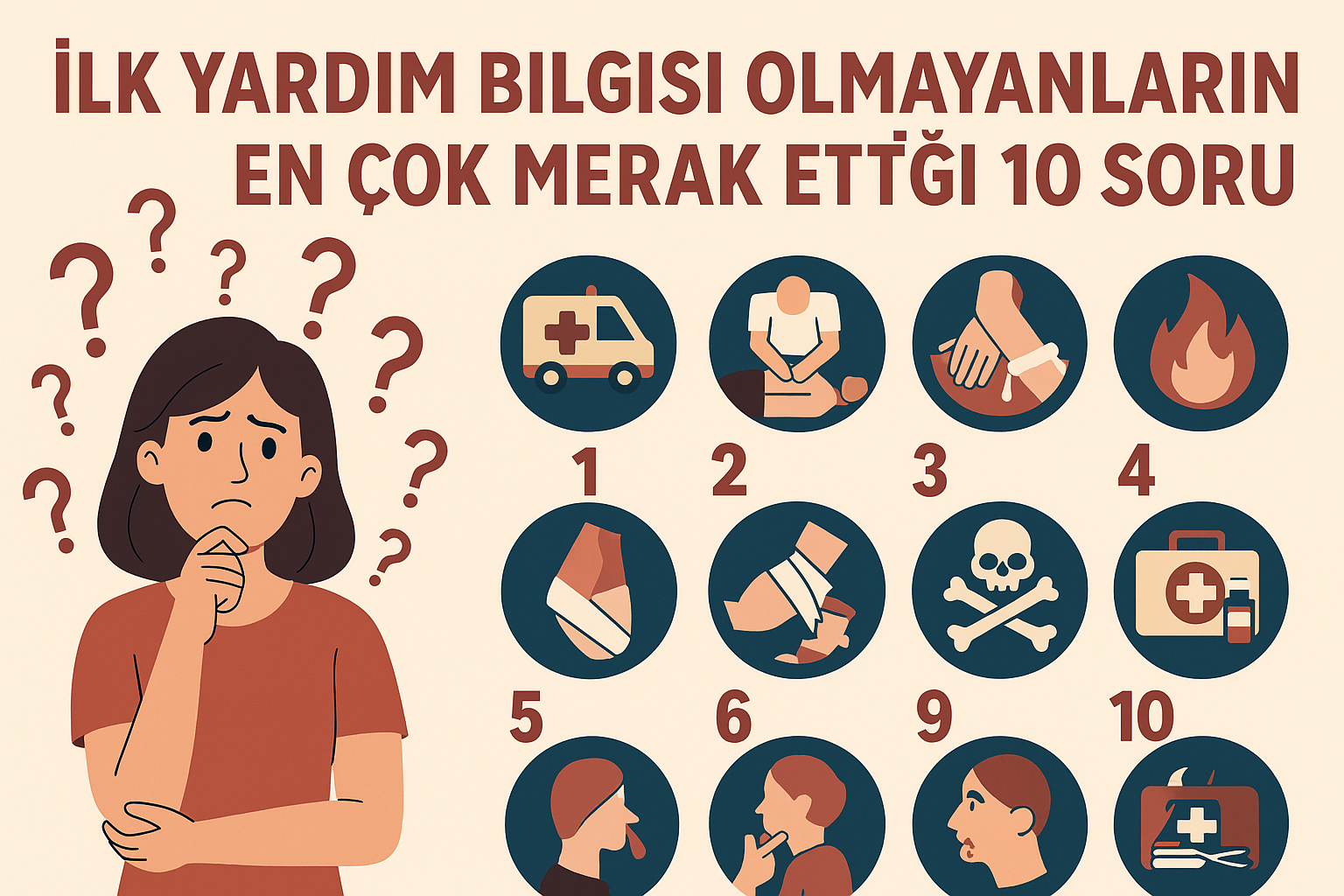 İlk Yardım Bilgisi Olmayanların En Çok Merak Ettiği 10 Soru